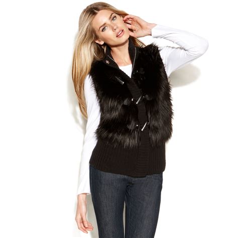 michael kors fur vest dillards|michael kors vest : Women's Outdoor and Performance Clothing.